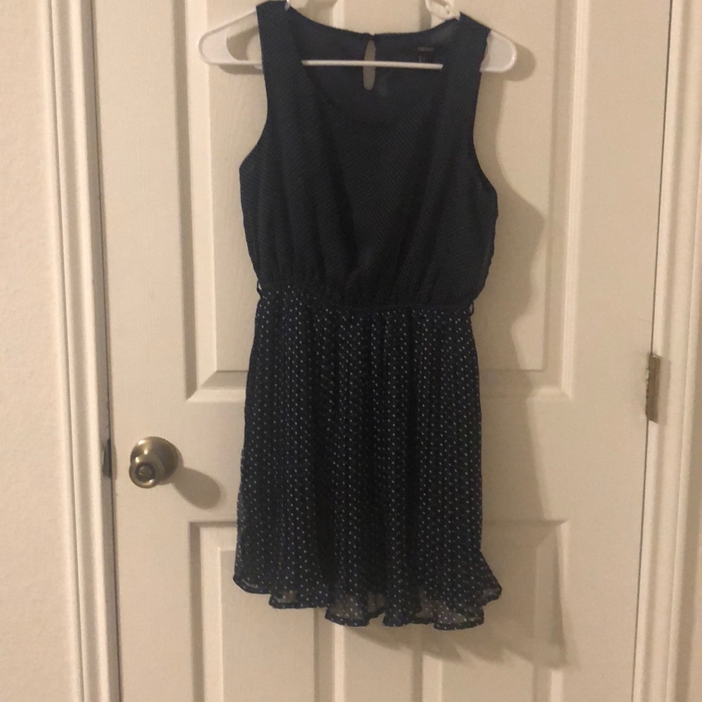 Blue dress